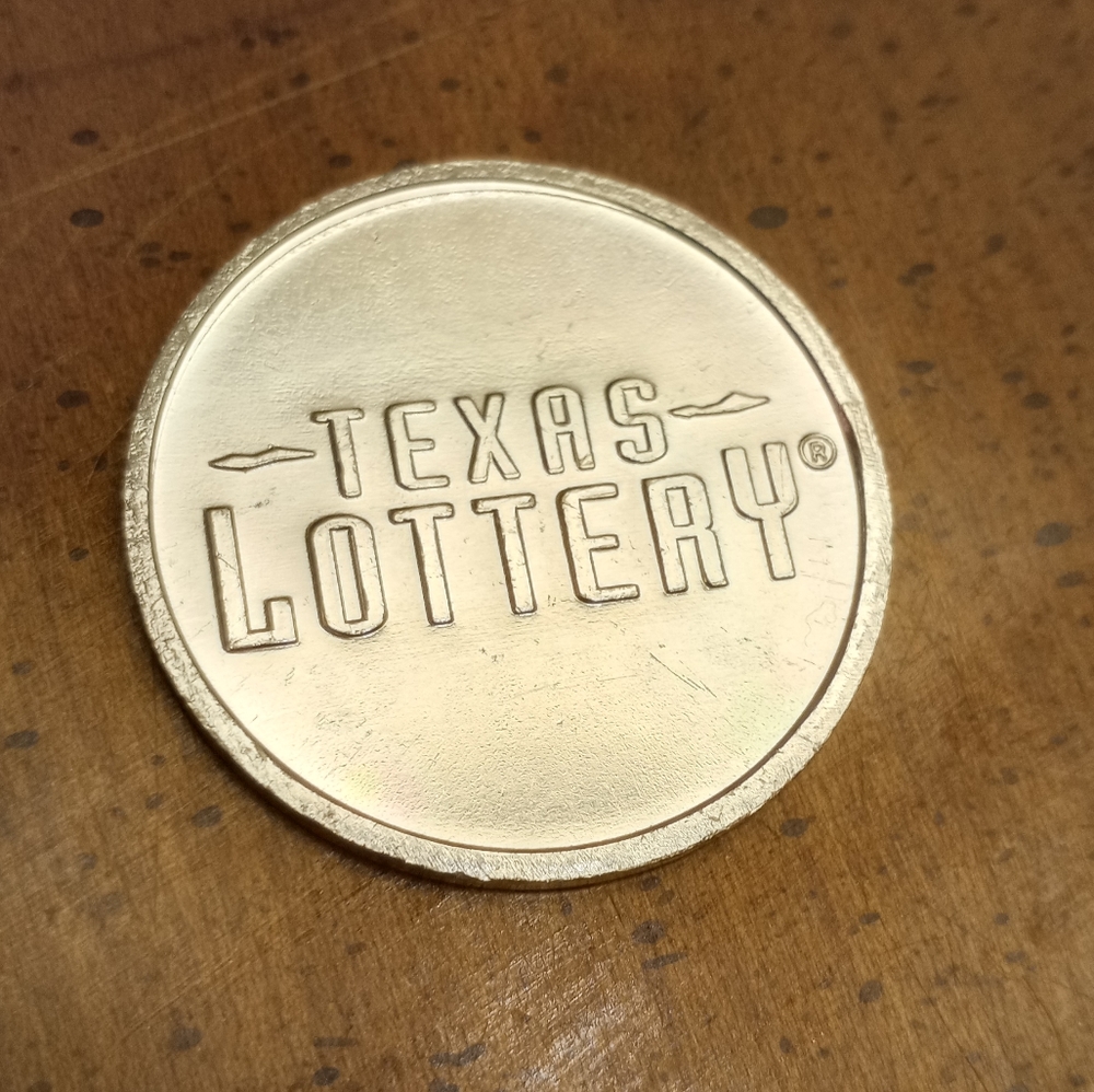 Texas Lottery 30th Anniversary Scratch Coin